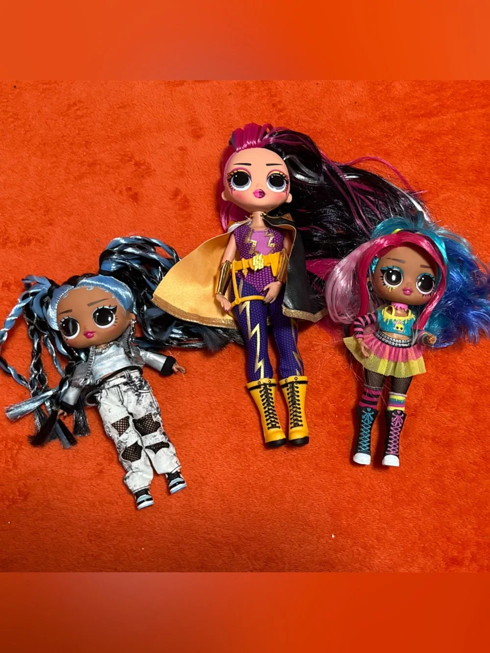 Bundle of 3 OMG Dolls